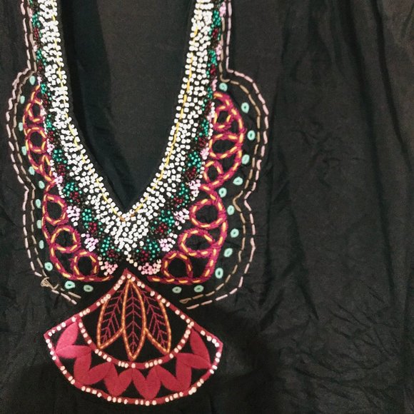 nanette lepore Silk Crinkle Chiffon top size 2 - Picture 2 of 7